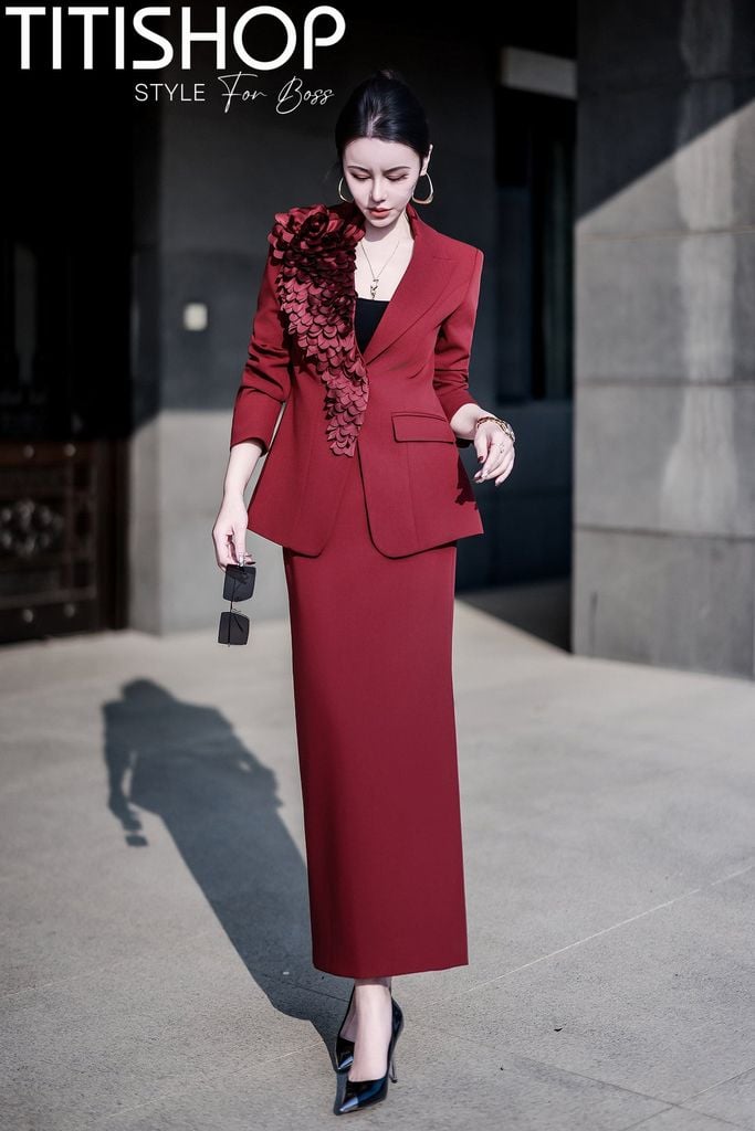 Sét Blazer Boss ,Doanh Nhân Premium