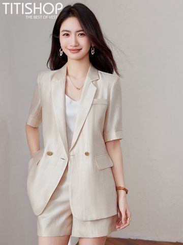 Áo Blazer Nữ Mix Quần Short