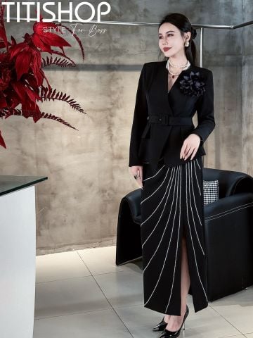 Sét Blazer Boss ,Doanh Nhân Premium