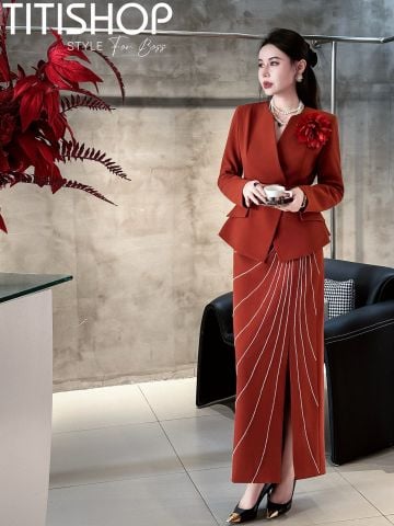 Sét Blazer Boss ,Doanh Nhân Premium