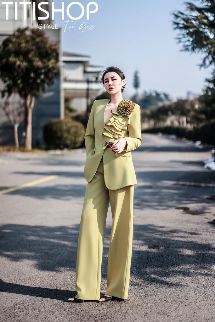 Sét Blazer Boss ,Doanh Nhân Premium