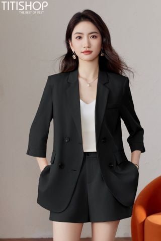 Áo Blazer Nữ Mix Quần Short