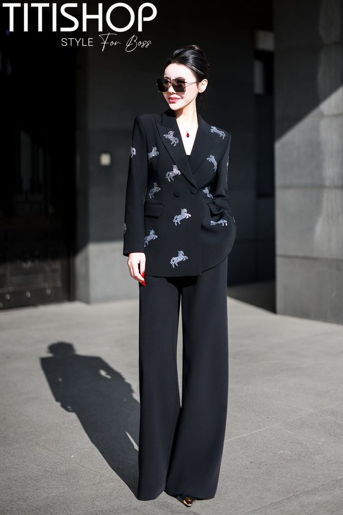 Sét Blazer Boss ,Doanh Nhân Premium