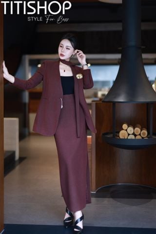 Sét Blazer Boss ,Doanh Nhân Premium