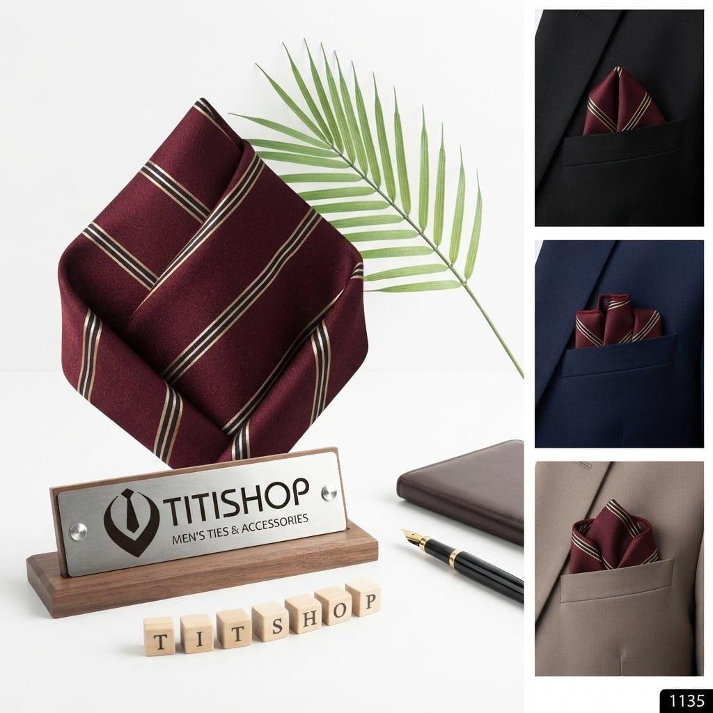 Pocket Square TITISHOP (Khăn Cài Túi ) - 009