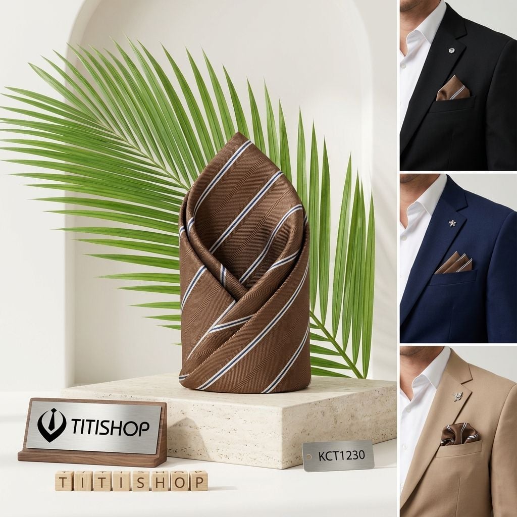 Pocket Square TITISHOP (Khăn Cài Túi ) - 023