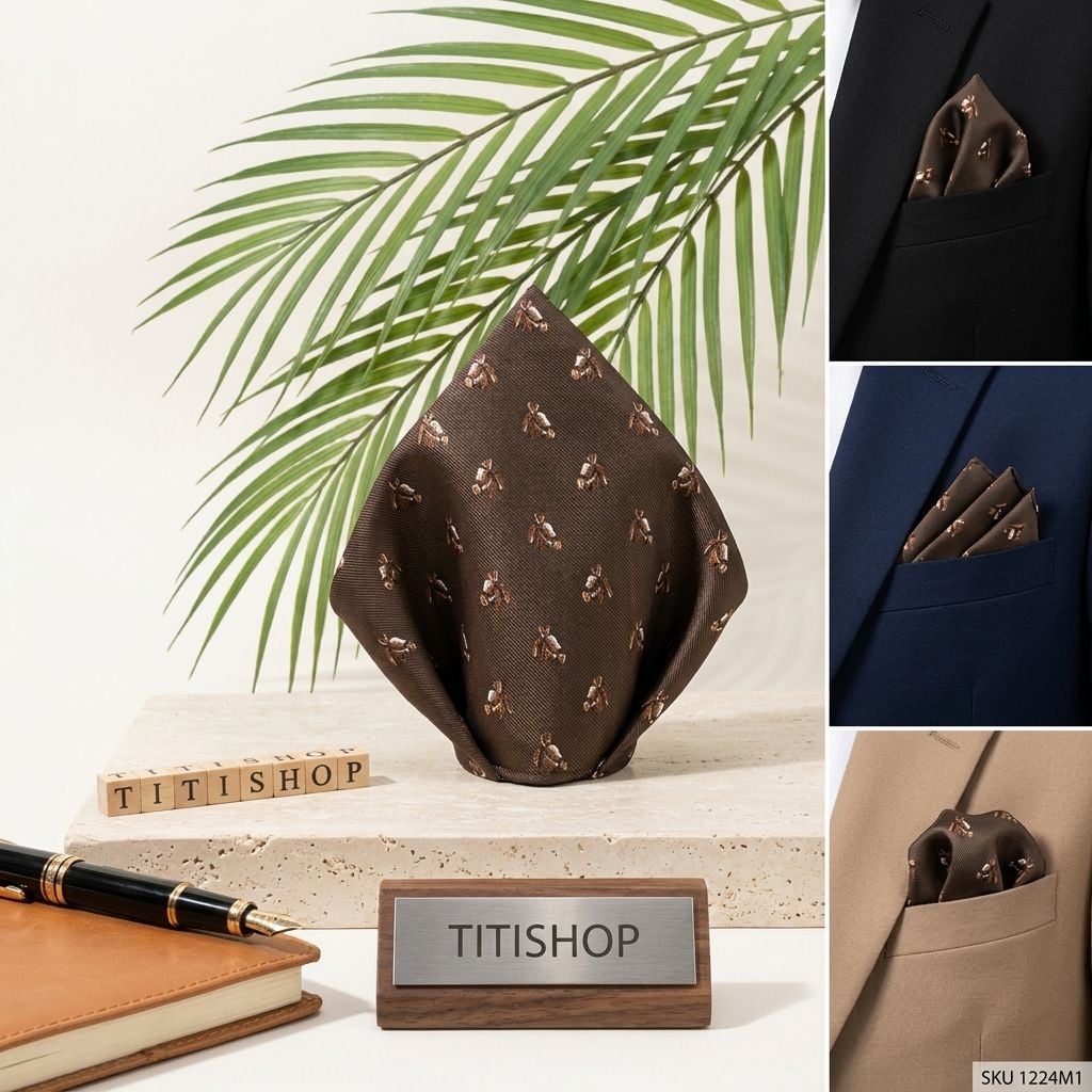 Pocket Square TITISHOP (Khăn Cài Túi ) - 031