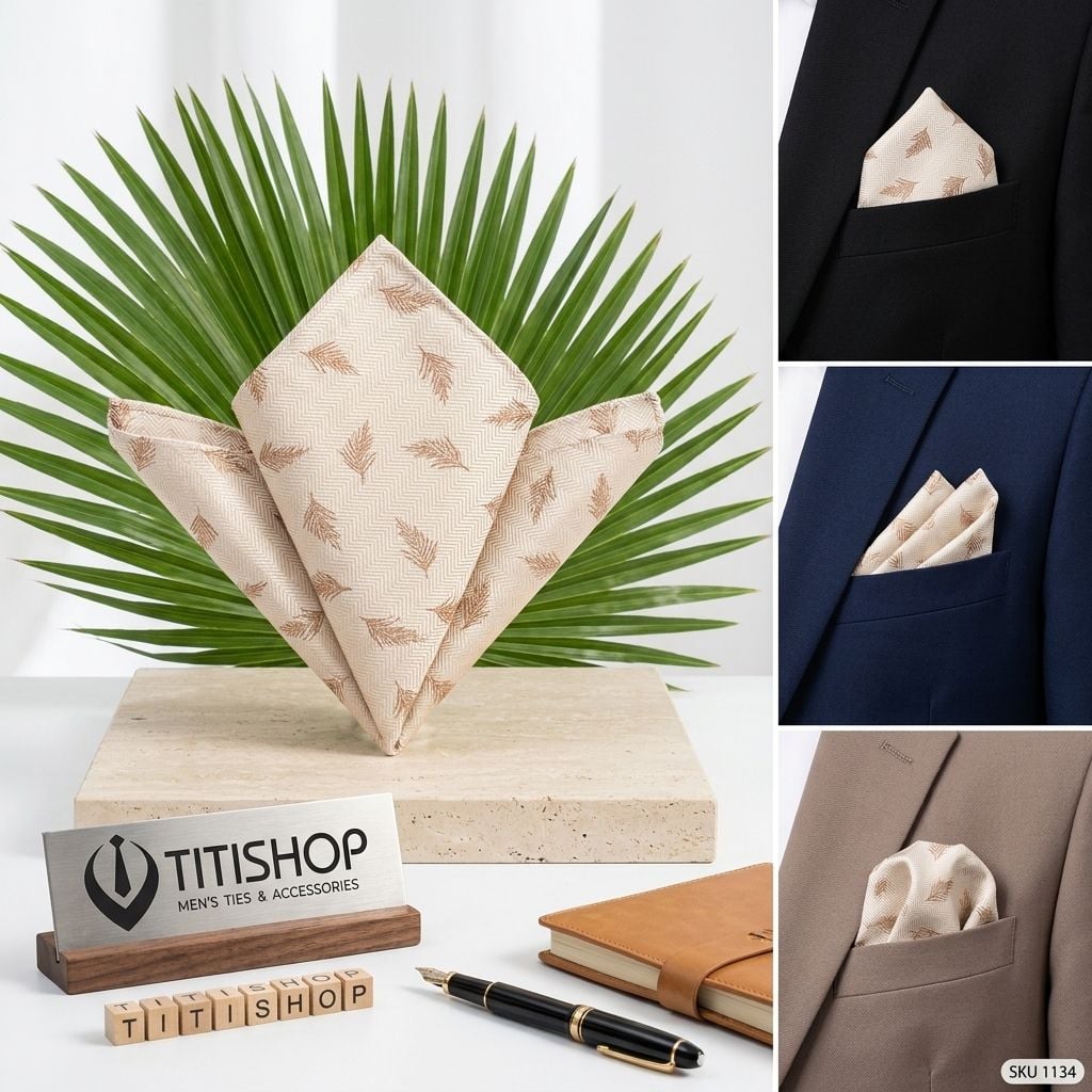 Pocket Square TITISHOP (Khăn Cài Túi ) - 032