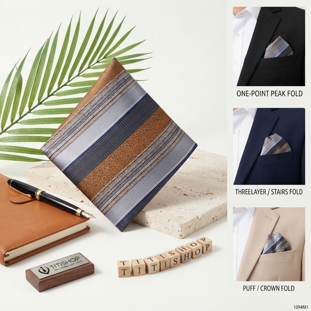 Pocket Square TITISHOP (Khăn Cài Túi ) - 045