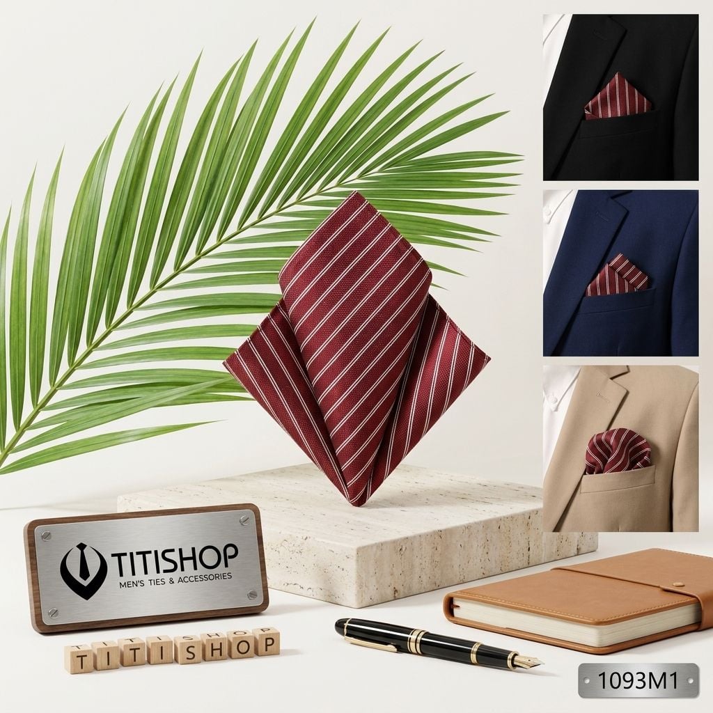 Pocket Square TITISHOP (Khăn Cài Túi ) - 048