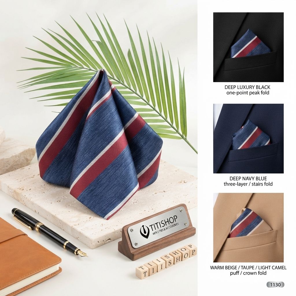 Pocket Square TITISHOP (Khăn Cài Túi ) - 062