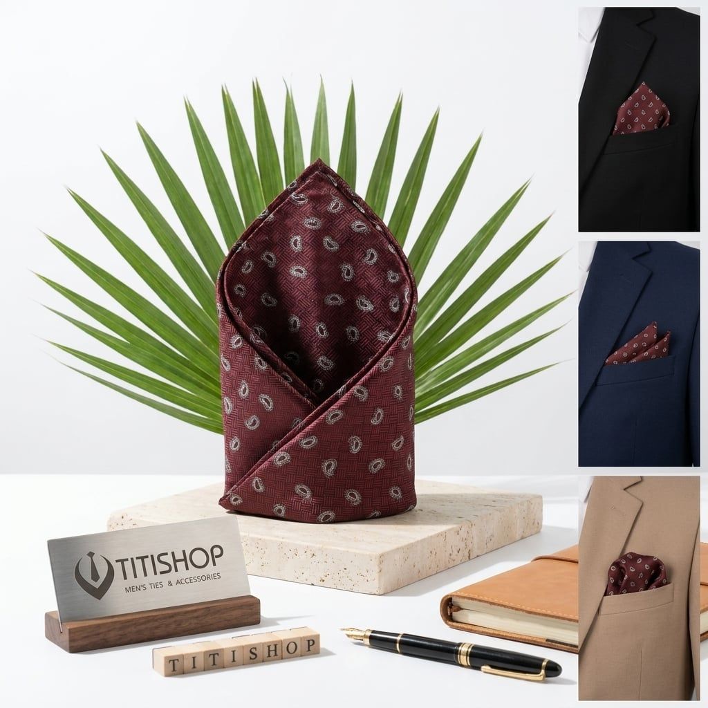 Pocket Square TITISHOP (Khăn Cài Túi ) - 066