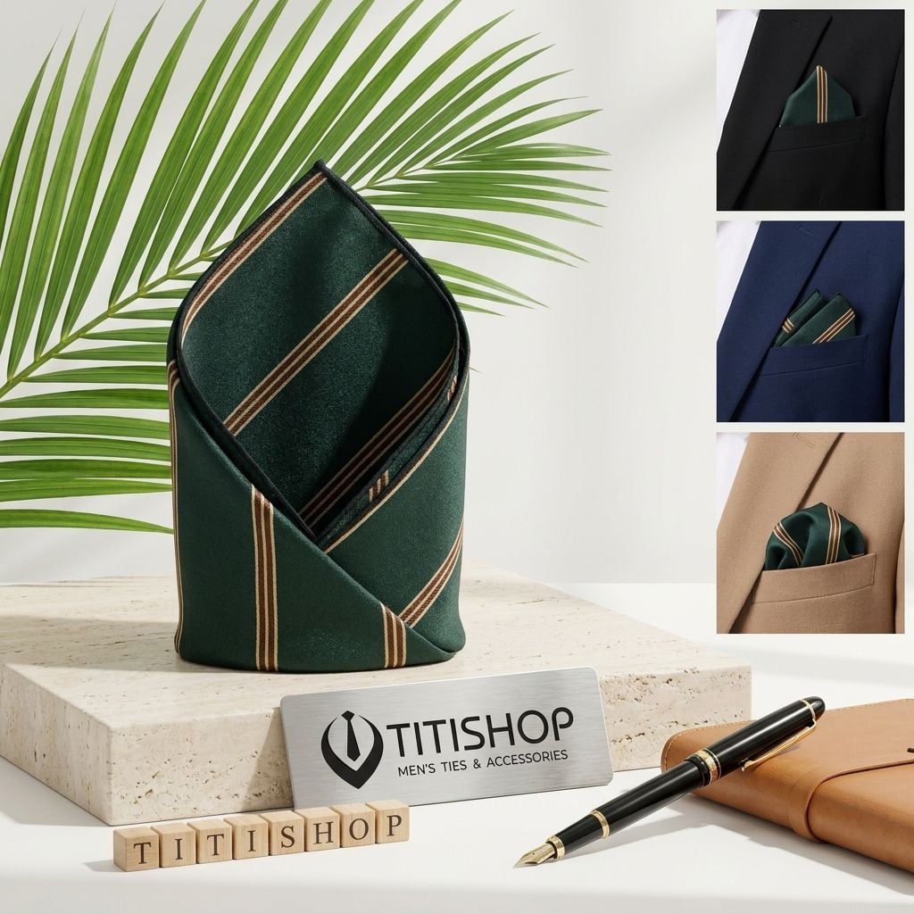 Pocket Square TITISHOP (Khăn Cài Túi ) - 067
