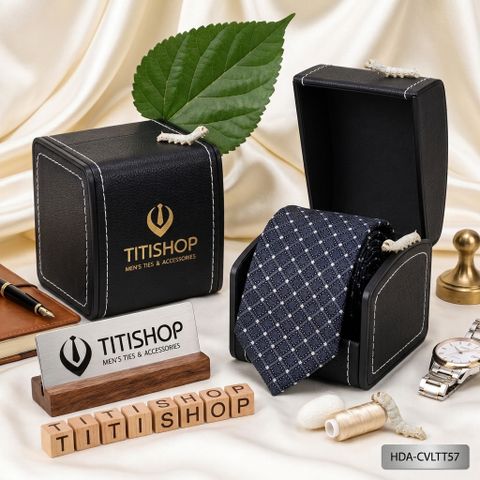 Caravat LỤA TƠ TẰM Premium TITISHOP - 131