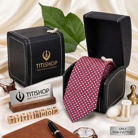 Caravat LỤA TƠ TẰM Premium TITISHOP - 134