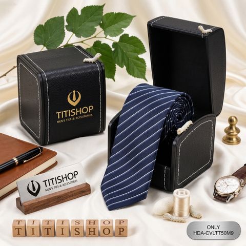 Caravat LỤA TƠ TẰM Premium TITISHOP - 137