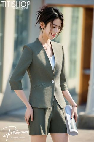 Áo Vest Nữ Mix Quần Short
