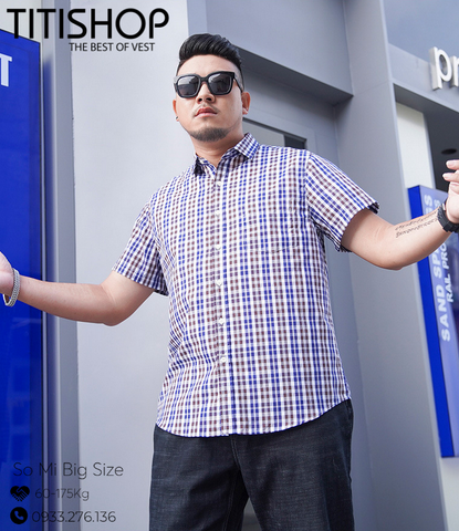 Áo Sơ Mi Nam Big Size Titishop (L-10XL)