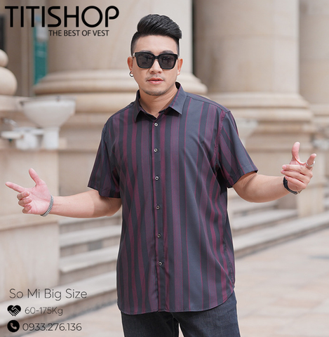 Áo Sơ Mi Nam Big Size Titishop (L-10XL)