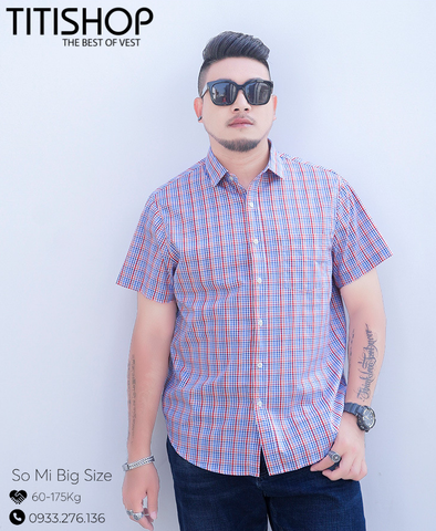 Áo Sơ Mi Nam Big Size Titishop (L-10XL)