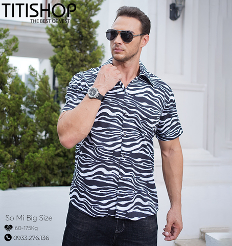 Áo Sơ Mi Nam Big Size Titishop (L-10XL)