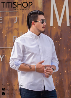 Áo Sơ Mi Nam Big Size Titishop (L-12XL)