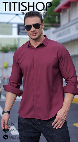 Áo Sơ Mi Nam Big Size Titishop (L-12XL)