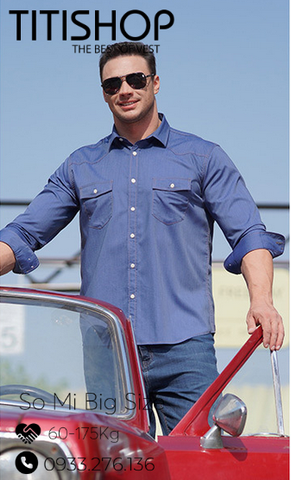 Áo Sơ Mi Nam Big Size Titishop (L-12XL)