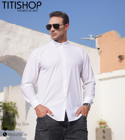 Áo Sơ Mi Nam Big Size Titishop (L-12XL)