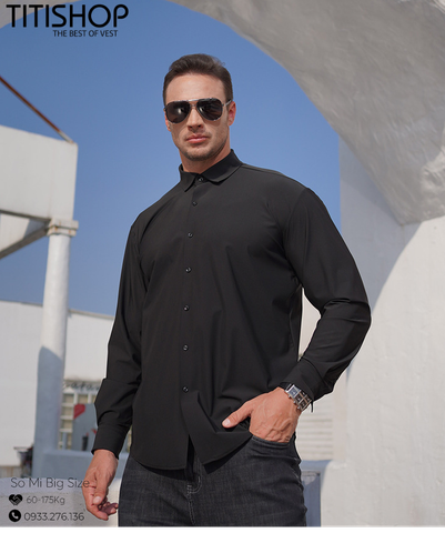 Áo Sơ Mi Nam Big Size Titishop (L-12XL)