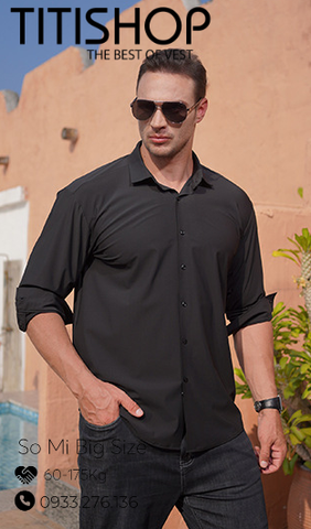 Áo Sơ Mi Nam Big Size Titishop (L-12XL)