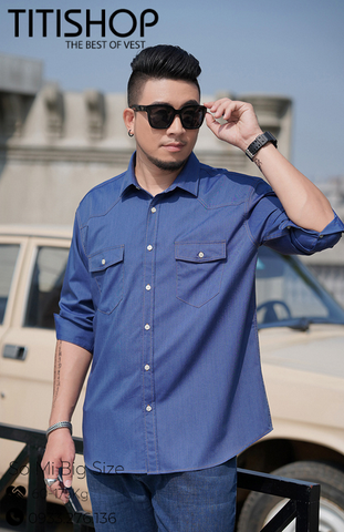 Áo Sơ Mi Nam Big Size Titishop (L-12XL)