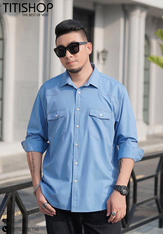 Áo Sơ Mi Nam Big Size Titishop (L-12XL)