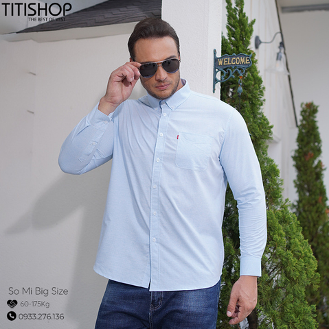 Áo Sơ Mi Nam Big Size Titishop (L-12XL)