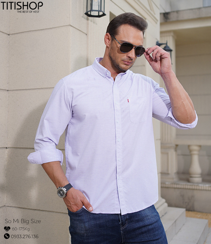Áo Sơ Mi Nam Big Size Titishop (L-12XL)