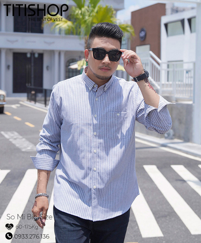Áo Sơ Mi Nam Big Size Titishop (L-12XL)