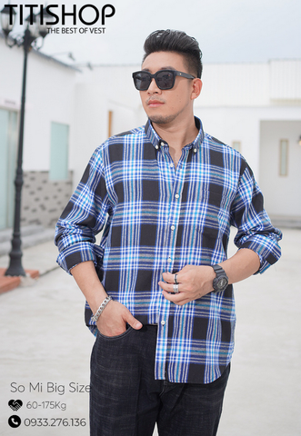Áo Sơ Mi Nam Big Size Titishop (L-12XL)