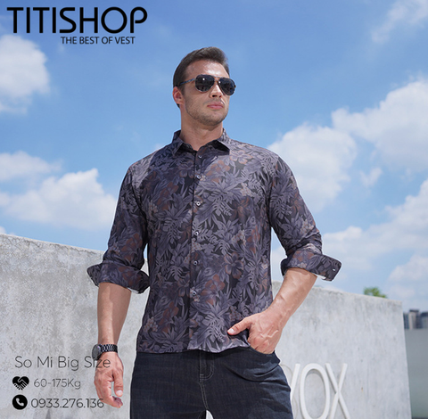 Áo Sơ Mi Nam Big Size Titishop (L-12XL)