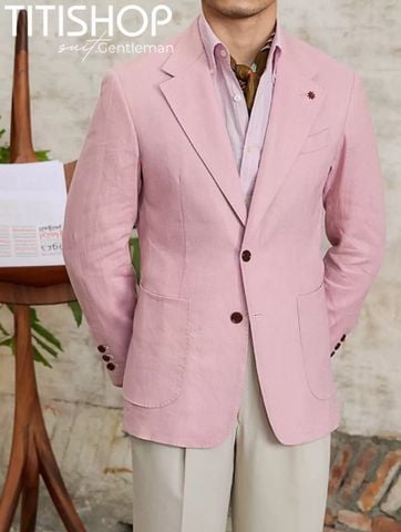 Áo Blazer Qúy Ông Titishop (Linen )