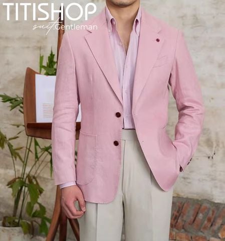 Áo Blazer Qúy Ông Titishop (Linen )