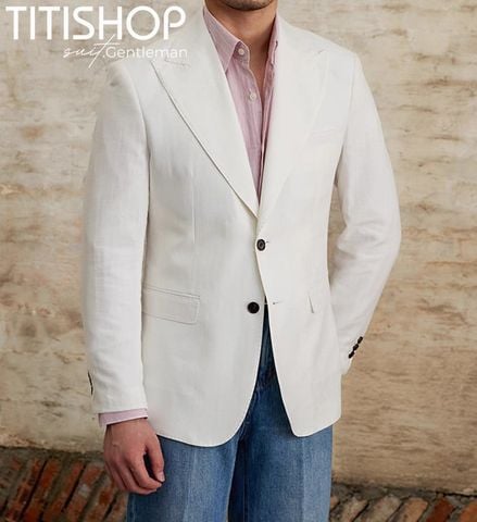 Áo Blazer Qúy Ông Titishop (Linen )