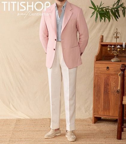 Áo Blazer Qúy Ông Titishop (Linen )