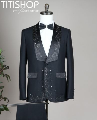 Suit TUXEDO Đính Hột Thủ Công Luxury