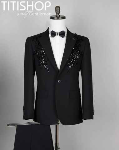 Suit TUXEDO Đính Hột Thủ Công Luxury