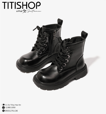 Giày Boot Bé Trai & Gái Ver 2