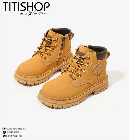 Giày Boot Bé Trai & Gái Ver 2