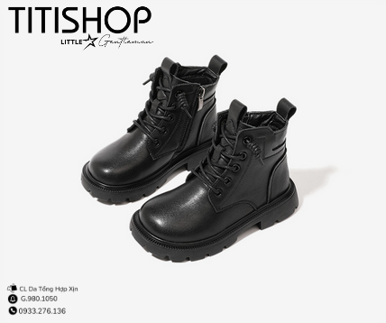 Giày Boot Bé Trai & Gái Ver 2
