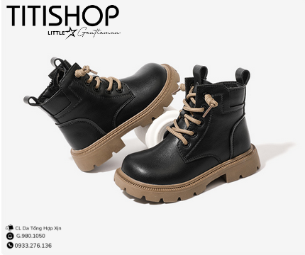 Giày Boot Bé Trai & Gái Ver 2