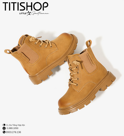 Giày Boot Bé Trai & Gái Ver 2