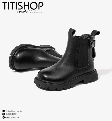 Giày Boot Bé Trai & Gái Ver 2